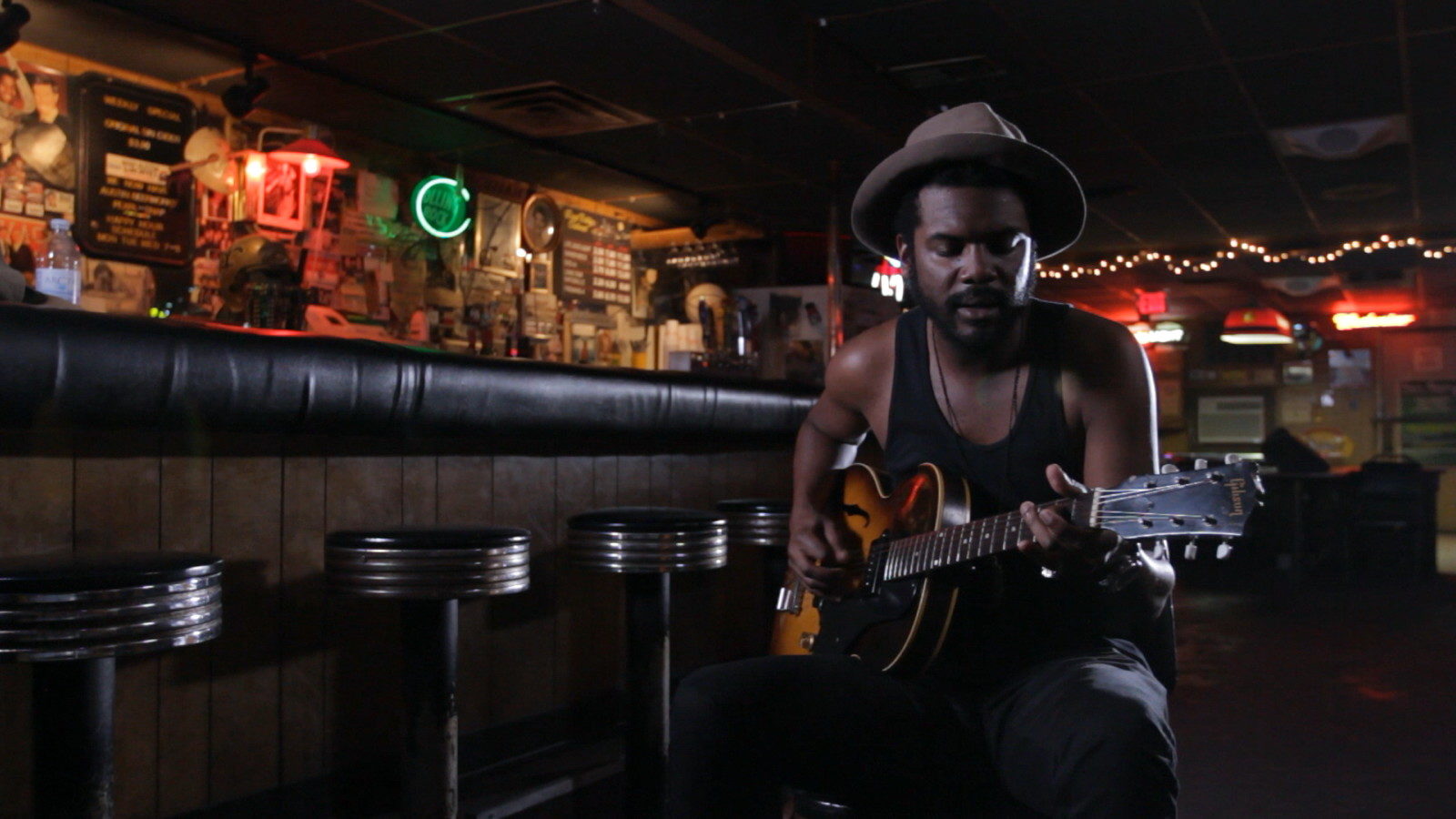 The music of blues guitarist Gary Clark Jr. is featured in "Two Trains Runnin'," which screens Feb. 22 at WTMD.