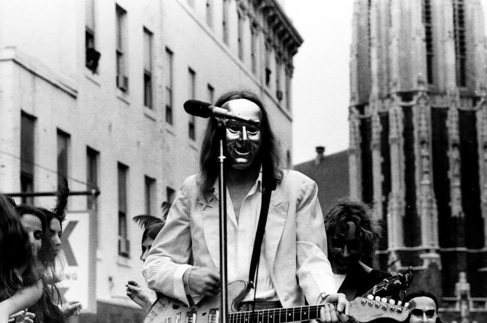 Baltimore experimental band Great Pooba Subway, performing at the 1972 Read Street Fun Festival. (Photo by Morris Denmark)